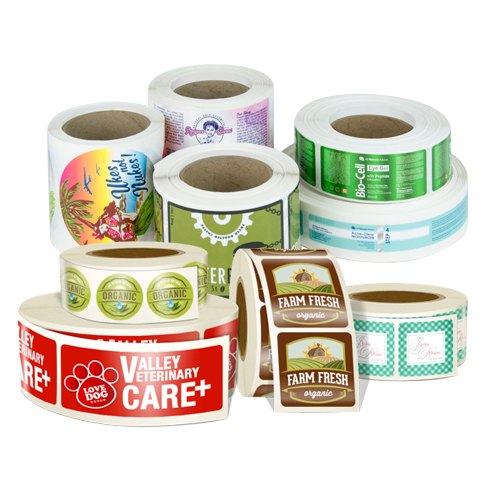 Multicolor Printed Label