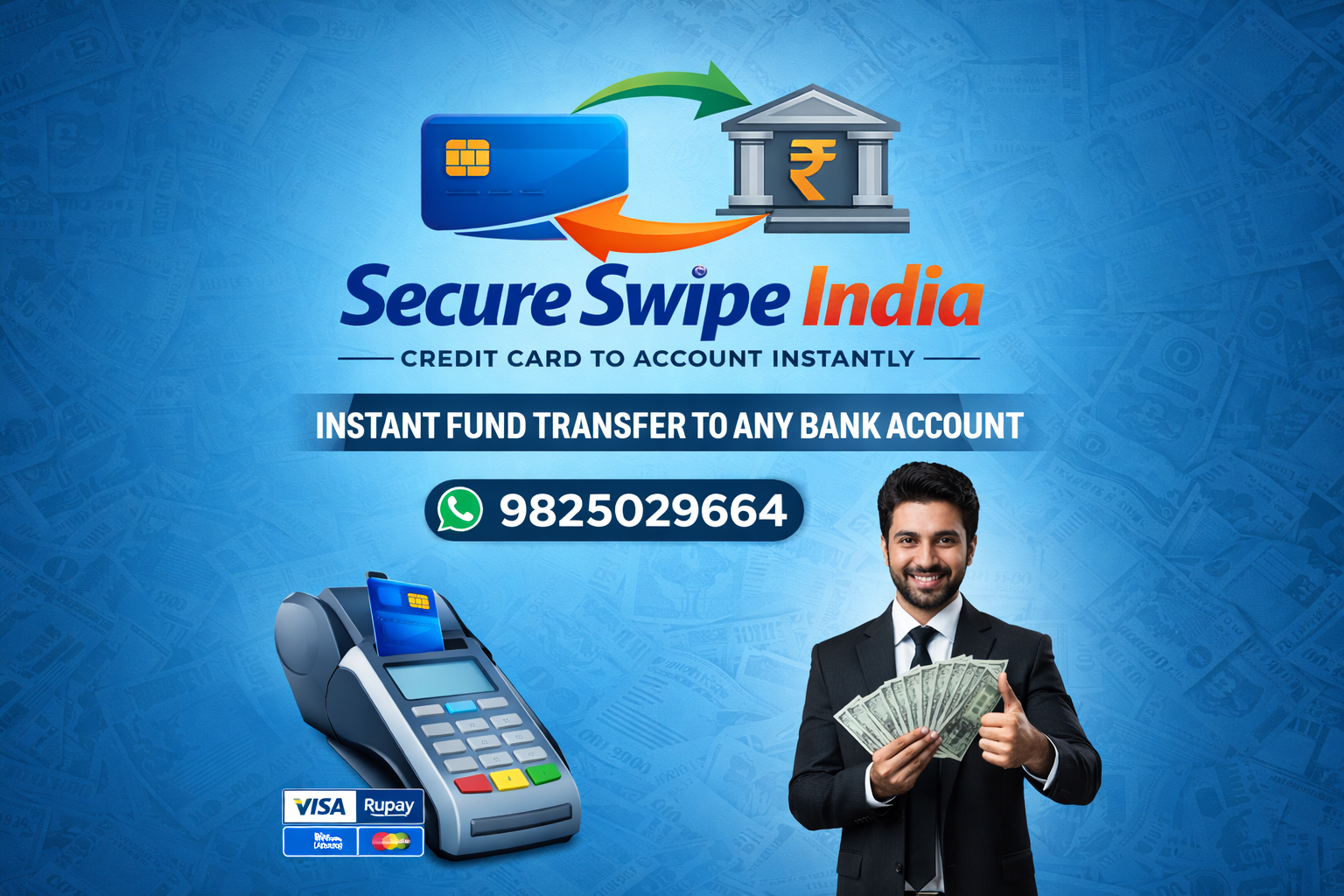 Spot Cash on Credit Card Suppliers Category